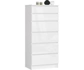 Kommode Weiss Hochglanz 130 cm Breit