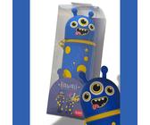 Kawaii 2-in-1 Federmäppchen Mit Radierbaren Gelstiften - Biene Design