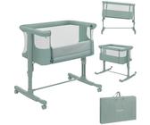 Lit bébé cododo LIONELO Aurora 3en1 - Réglage de la Hauteur et de l
