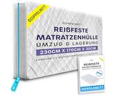 homper fahrradtasche für Gepäckträger wasserdichte Gepäckträgertasche 11L Farbe:Blau & Schwarz HW-official EYB 44 Knackig! Nervige