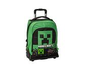 minecraft trolley school bag