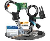 vgo handschuhe VGO 1 Pair Chainsaw Gloves with Protection on Left Hand Back12-Layer C