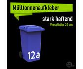 Mlltonnenaufkleber Wetterfest | Preisvergleich bei idealo.de