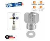 Adapter TR21-4 zu W21.8-14 CO2 Zur Befüllung für Soda Wassersprudler Adapter TR21-4 zu W21.8-14 CO2 Zur Befüllung für Soda Wassersprudler