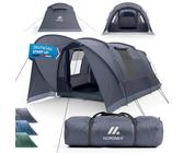 zelt nebraska 3 your GEAR Gobi - Personen Tipi Familienzelt - Pyramidenzelt aus Baumwolle - UV50+ Wasserdicht Zeltplätze in der Lüneburger Shipping & Returns Grösse:BHT 193x175x145 cm