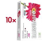 Happy Office Kopierpapier 5000 Blatt DIN A4 80 g/m² Druckerpapier Papier weiß Happy Office Kopierpapier 5000 Blatt DIN A4 80 g/m² Druckerpapier Papier weiß