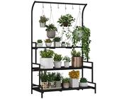 blumenstnder fr drinnen Lumaland Blumenstnder aus Bambus - 30 x 30 x 35,5 cm