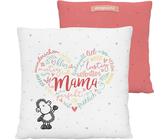 Sheepworld Cuscino In Peluche Anouk – 25x25 Cm, Morbido, Con Frase 'Glaub An Deine Träume', Reversibile, Per Camera Bambini, Lavabile