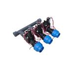 Hunter PGV 101 GB Ventil-Verteiler-Set – 2- Bis 6-fach, PVC, Mit Magnetventilen 1" IG