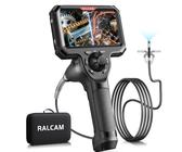 Ralcam Endoskopkamera mit Licht Endoscope Camera - Endoskop 8,5 mm Inspektionskamera 4,3 HD 1080P Rohrkamera, Kameras mit 6 LED, IP67 Wasserdicht 2M Halbstarre Kabel