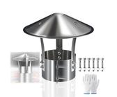 Regenhaube 150 mm Edelstahl | Preisvergleich bei