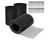 PWS 10x 2m Dachrinnenschutz 125-180 mm | Laubschutzgitter für Regenrinne | Dachrinnengitter