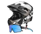 fullface mtb helm MSR Momentum Full Face Helmet W/MIPS Large Matte Black