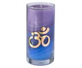 Kerze 'Blue Passion' Von Candela Lotus – 23 Cm Duftkerze Mit Eleganter Optik