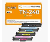 TN248XL NERO TN-248XL TN-248BK TN248XL Toner 248 Compatibile Con Brother Tn248 Toner Tn248 Tn 248 Per Brother Mfc L3760cdw Dcp L3560cdw Mfc L3740cdw Hl L3240cdw Mfc L8390cdw 2 Nero - Foto 8