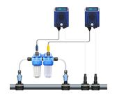 Wasserdurchflussmesser 0,6-6 M³/h - ABS Schwimmer Für DN32 Rohre