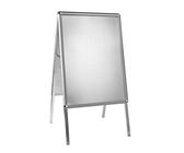 FRANKEN Plakatständer Kundenstopper A1 mit Klapprahmentechnik, freistehend, doppelseitig, Aluminiumrahmen, Standard, BSA1 FRANKEN Plakatständer Kundenstopper A1 mit Klapprahmentechnik, freistehend, doppelseitig, Aluminiumrahmen, Standard, BSA1