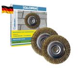 Fugenbürste Set , 4 Stück Drahtbürste für Gloria MultibrushZubehör und Weedbrush 10 mm Breite, Garten Weed Brush , Messingbürste , Ersatzbürste Bürste für Bodenreinigung,Moos,Schmutz,Unkraut in Fugen