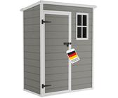 GOPLUS Bodenbelag für Geräteschuppen, 343 x 215 cm wetterfester GOPLUS Bodenbelag für Geräteschuppen, 343 x 215 cm wetterfester