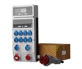 Mennekes CEE-Stromverteiler 920025, Wandverteiler, für außen, 2x Schutzkontakt 230V, 1x CEE 400V / 16A & 1x CEE 400V / 32A – Böttcher AG Mennekes CEE-Stromverteiler 920025, Wandverteiler, für außen, 2x Schutzkontakt 230V, 1x CEE 400V / 16A & 1x CEE 400V / 32A – Böttcher AG