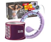 Hula Hoop Intelligent Swiss Activa+ S5.S – Silencieux, Avec Tondeuse Taille, 56–112 Cm