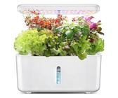 Produktbild von IDOO Hydroponic System, Smart Garden, Hydroponisches Anzuchtsystem,12Hülsen, Mit Automatisch Timer, Smart Garden Mit LED Pflanzenlampe Und Ventilato, Höhenverstellbar Kräutergarten Set, Schwarz