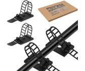 50 Selbstklebende Kabelclips Weiß - Verstellbare Kabelhalter Für Ordnung