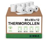 100 Thermo Kassenrollen Bonrollen 80 mm x 80 lfm x 12 mm 100 Thermo Kassenrollen Bonrollen 80 mm x 80 lfm x 12 mm