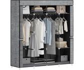 Kunststoffschrank mit Kleiderstange
