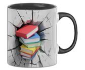 Bücher Tasse 3D
