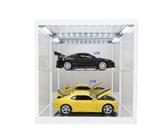 Triple9 ShowMaster LED vitrine met draaiplateau voor modelauto's