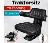 hillvert Traktorsitz - Schleppersitz - 42 x 47 cm - einstellbar - Federung hillvert Traktorsitz - Schleppersitz - 42 x 47 cm - einstellbar - Federung