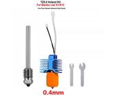 BIQU Panda Juicer SFC Hotend 0,4mm Für Bambu-Lab P2S – Gehärteter Stahl Mit VantaC-Beschichtung (2er-Set + 3 Socken)