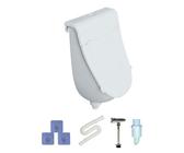 Modernes Mini-Wand-Urinal Aus Keramik Mit Senkrechtem Wasseranschluss – Platzsparend & Stilvoll Für Kleine Bäder