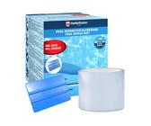 Unterwasser-Klebeband wasserdicht 3 m x 10 cm, weiß Unterwasser-Klebeband wasserdicht 3 m x 10 cm, weiß