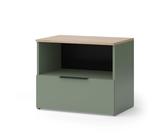 Vicco Commode Wido, Vert, 80x50cm avec 1 compartiment fermé | Leroy Merlin