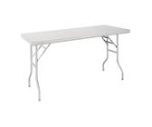 Royal Catering Arbeitstisch Edelstahl – Klappbar, Höhenverstellbar, 70x120cm, Tragkraft 215 Kg