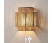 Wandlampe Bambus Rattan | Preisvergleich bei idealo.de