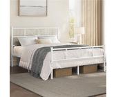 Bettgestell 90 X 200 Yaheetech Metallbett 90 X 190 Cm Bettrahmen Mit Hohem Kopfteil Gästebett Mit Lattenrost Für Schlafzimmer Gästezimmer Bett Mit Matratze