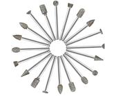 LALAGO 20 Stück HSS Fräser Drehfräser Set Frässtifte für Dremel | Holzschnitzerei Fräser Bohrer Set, Hartmetall Rotationsfräser für Holzbearbeitung Schnitzen Bohren LALAGO 20 Stück HSS Fräser Drehfräser Set Frässtifte für Dremel | Holzschnitzerei Fräser Bohrer Set, Hartmetall Rotationsfräser für Holzbearbeitung Schnitzen Bohren