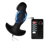 elektro analdildo Elektro Anal Dildo Edelstahl Analdildo Analplug Geriffeltem Metallstab BDSM  4 Modi Buzz des G Punkts für Männer Frauen Klassische Dildos für SM  Praktiken Handgehaltener für intensivere Erfahrungen : Amazon.de: Drogerie  & Körperpflege main image 0