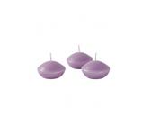 CFZ-072-0 Bougies Flottantes Roses de 3 Po&44; Rose - 12 Pièces par Boîte