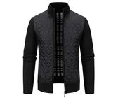 Gilet Cardigan Zippé Noir Homme - Léger Coupe-vent - Microfibre - Neuf étiqueté