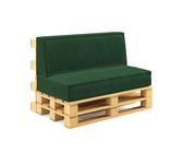 Hiseng Lot De 2 Housses De Coussin Imperméables 50x45x10 Cm – Noir – Protection Canapé Jardin Extérieur