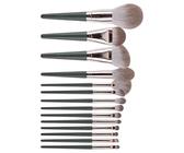 Ensemble de pinceaux de maquillage professionnels debout de 12 pièces