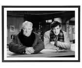 Affiche Cinéma Jean-Paul Belmondo – Format 52x39 Cm Roulée, Retirage 1990 Professionnel