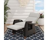 Balancelle de jardin 3 places grand confort toit inclinaison réglable épais coussins polyester acier époxy gris