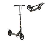 HOMCOM Trottinette Enfant Avec Roues 30 Cm, Guidon Réglable Et Frein, Dès 5 Ans !