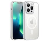 LeYi Coque Magnétique Pour IPhone 13, Avec 2 Verre Trempé, Compatible