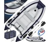 EBERTH Bateau Gonflable 4 Personnes + 1 Enfant 566kg Avec Moteur 60lbs 96464207